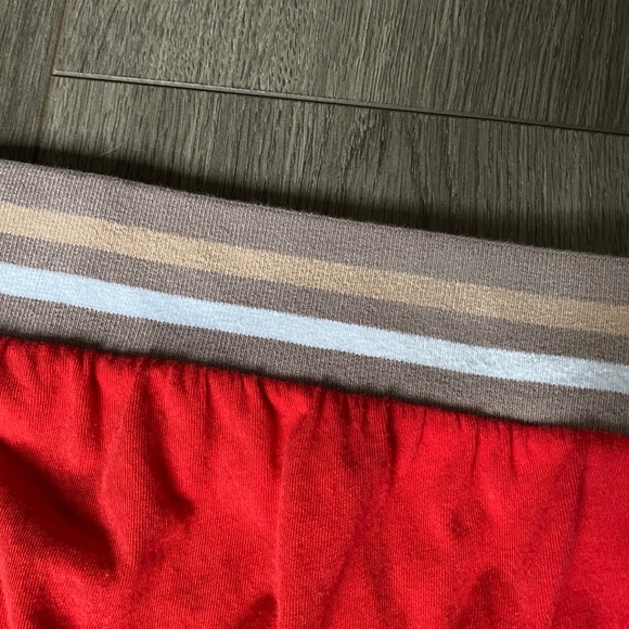 Free People Grand Slam Tube Top Red Size Medium - Picture 3 of 14